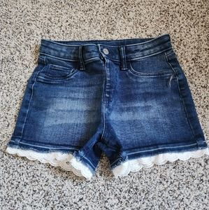 Girls sz 10 denim short